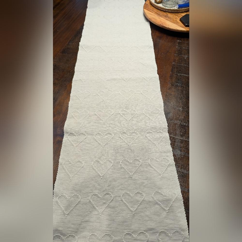Heart Table Runner